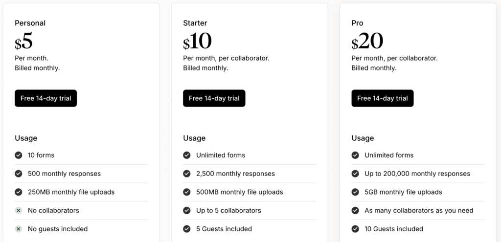 QuestionScout pricing