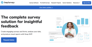 SnapSurveys website