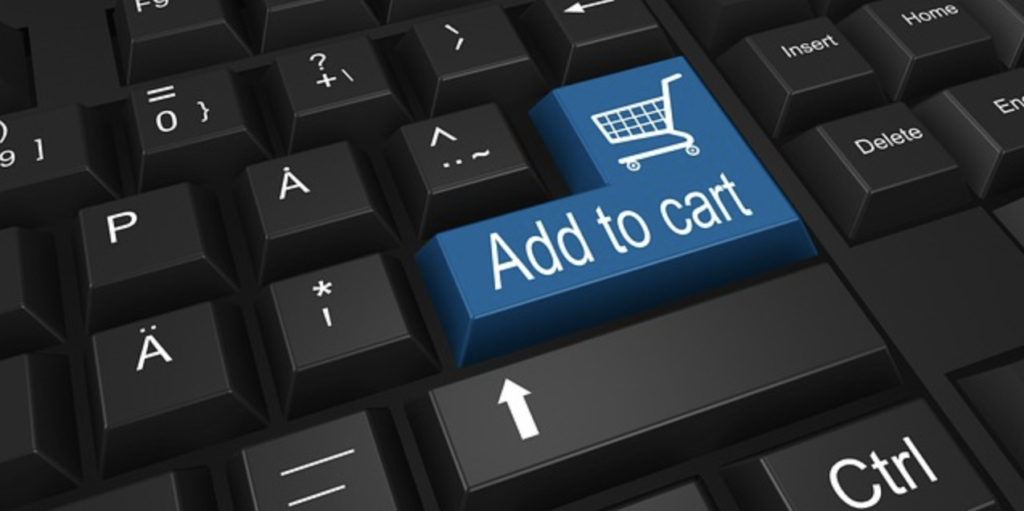 an add to cart on a computer keyboard to understand why customers buy