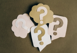 cards with question marks