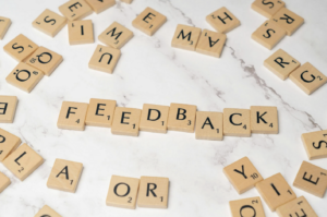 feedback tiles signifying customer satisfaction measurement