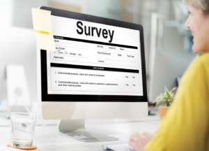 sample survey form example template on desktop